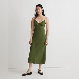 Like New, Madewell Layton Midi Slip Dress, Size 8